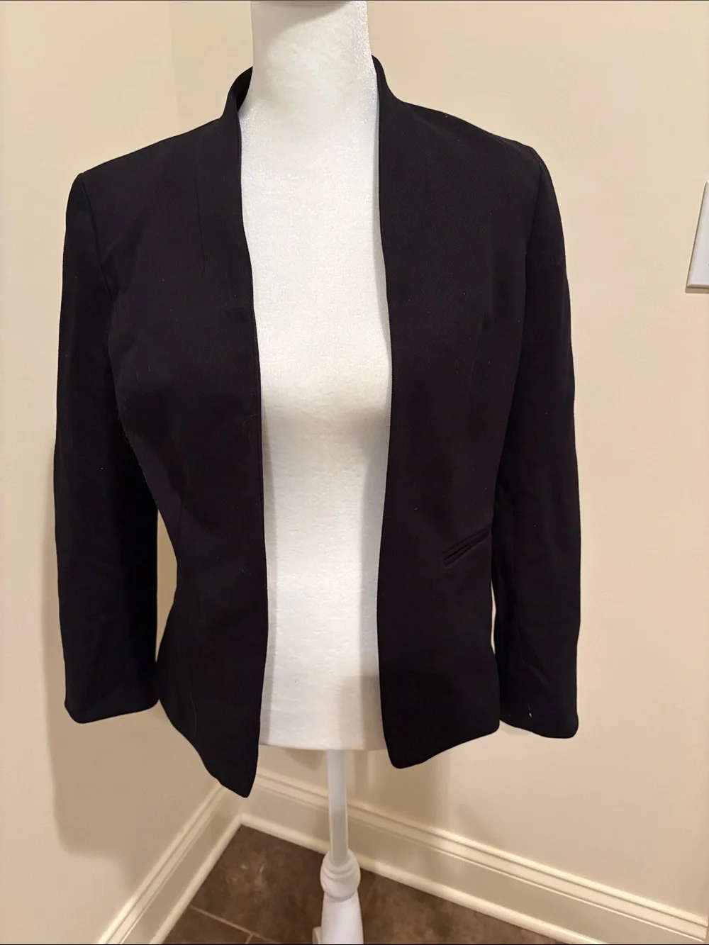 J. Crew Black Open-Front Women's Blazer